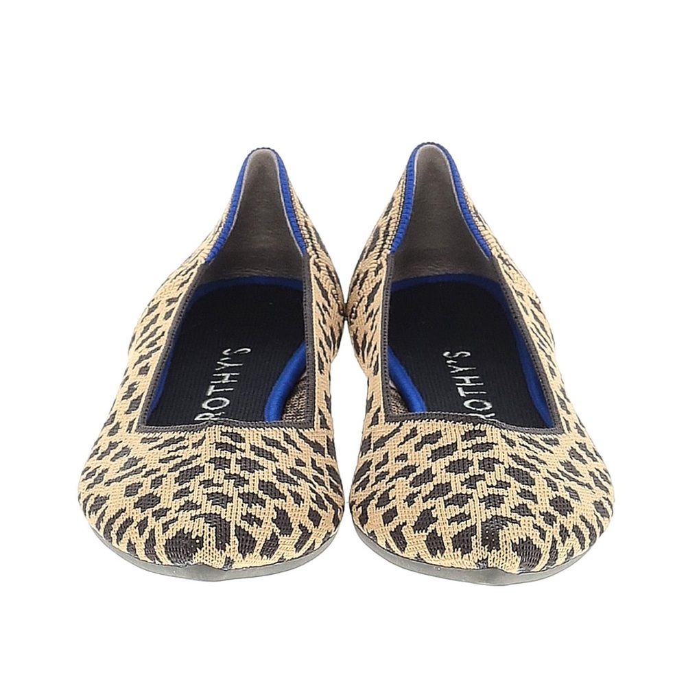 Rothy's Brown and Black Flats